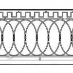 Балкон ограждения эскиз 17